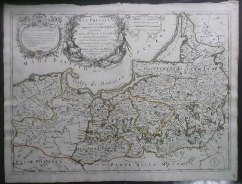Prusy Wschodnie - de Rossi / Cantelli de Vignola, 1689